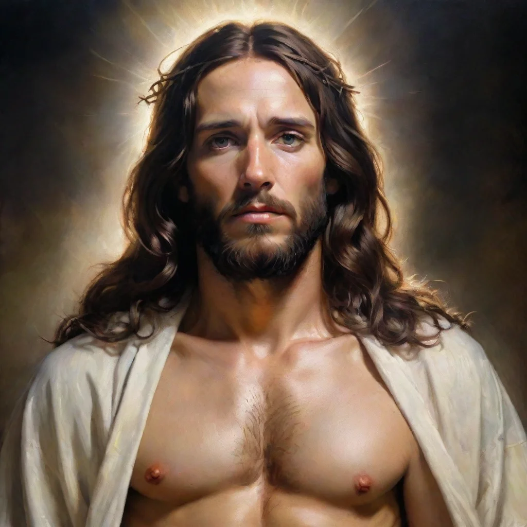 ai amazing jesus christ evil seductive awesome portrait 2