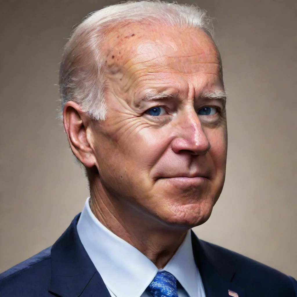ai amazing joe biden intuberated awesome portrait 2