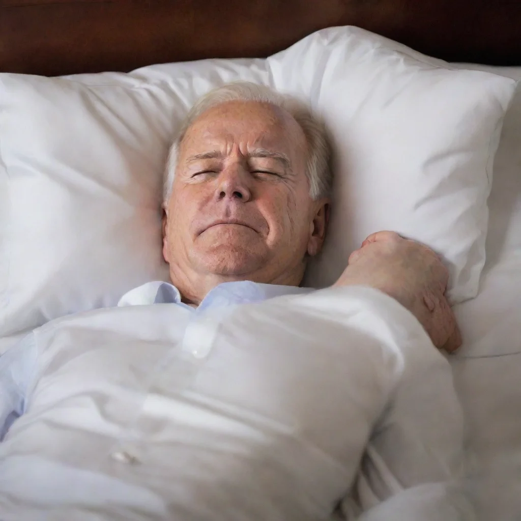 ai amazing joe biden sleeping awesome portrait 2