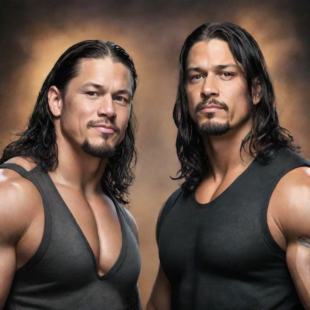 ai amazing john cena and roman reignsawesome portrait 2