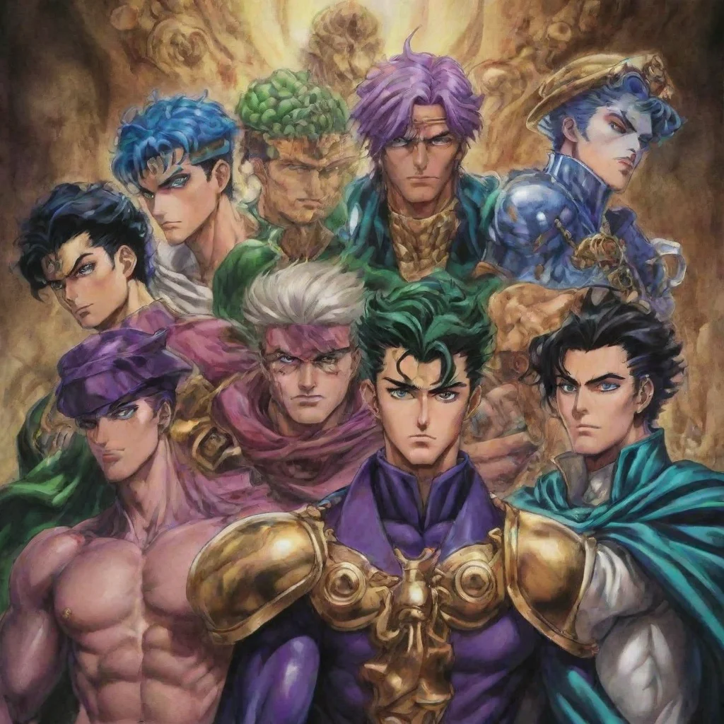 ai amazing jojo bizarre adventure pillar men awesome portrait 2