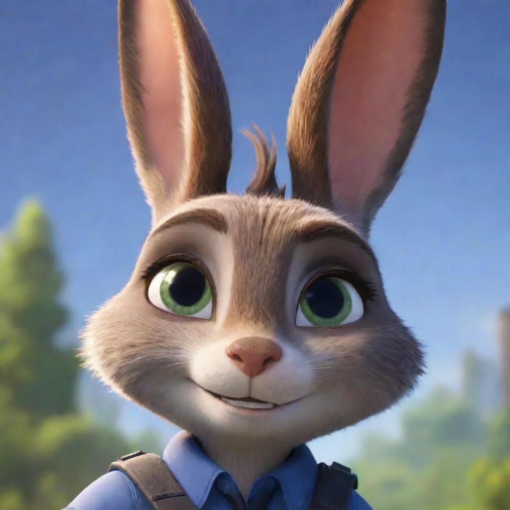 ai amazing judy hopps zootopia awesome portrait 2