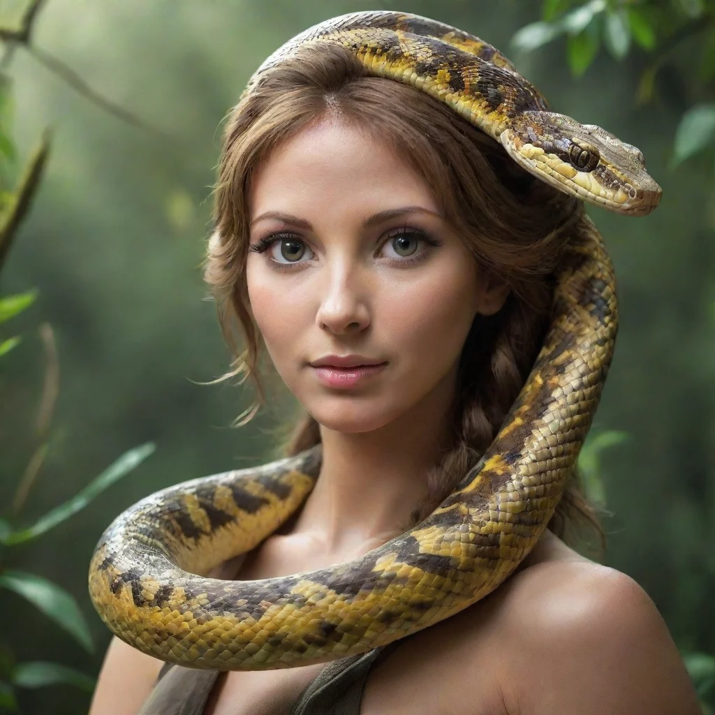 ai amazing kaa the snakeawesome portrait 2