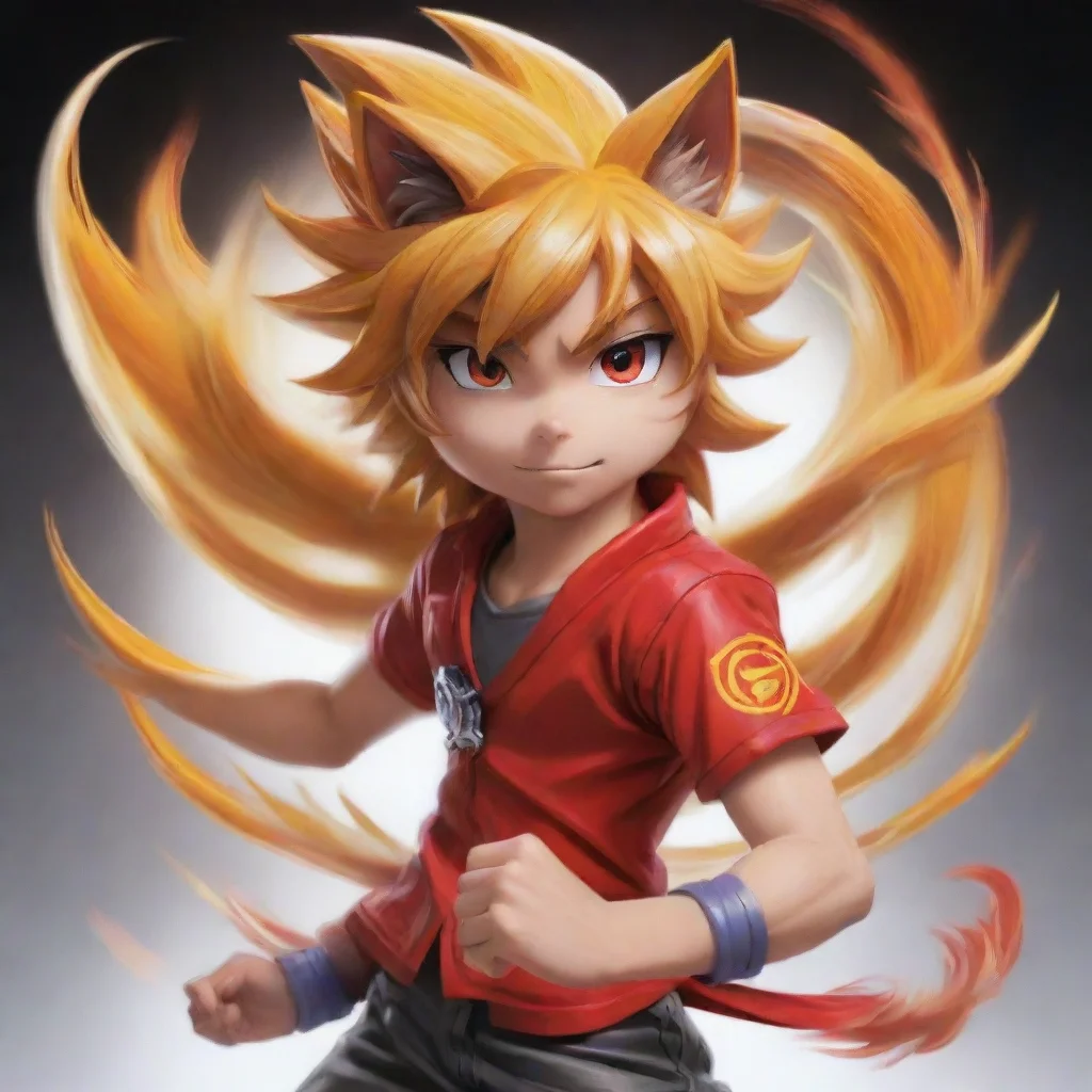 ai amazing kitsune beyblade awesome portrait 2