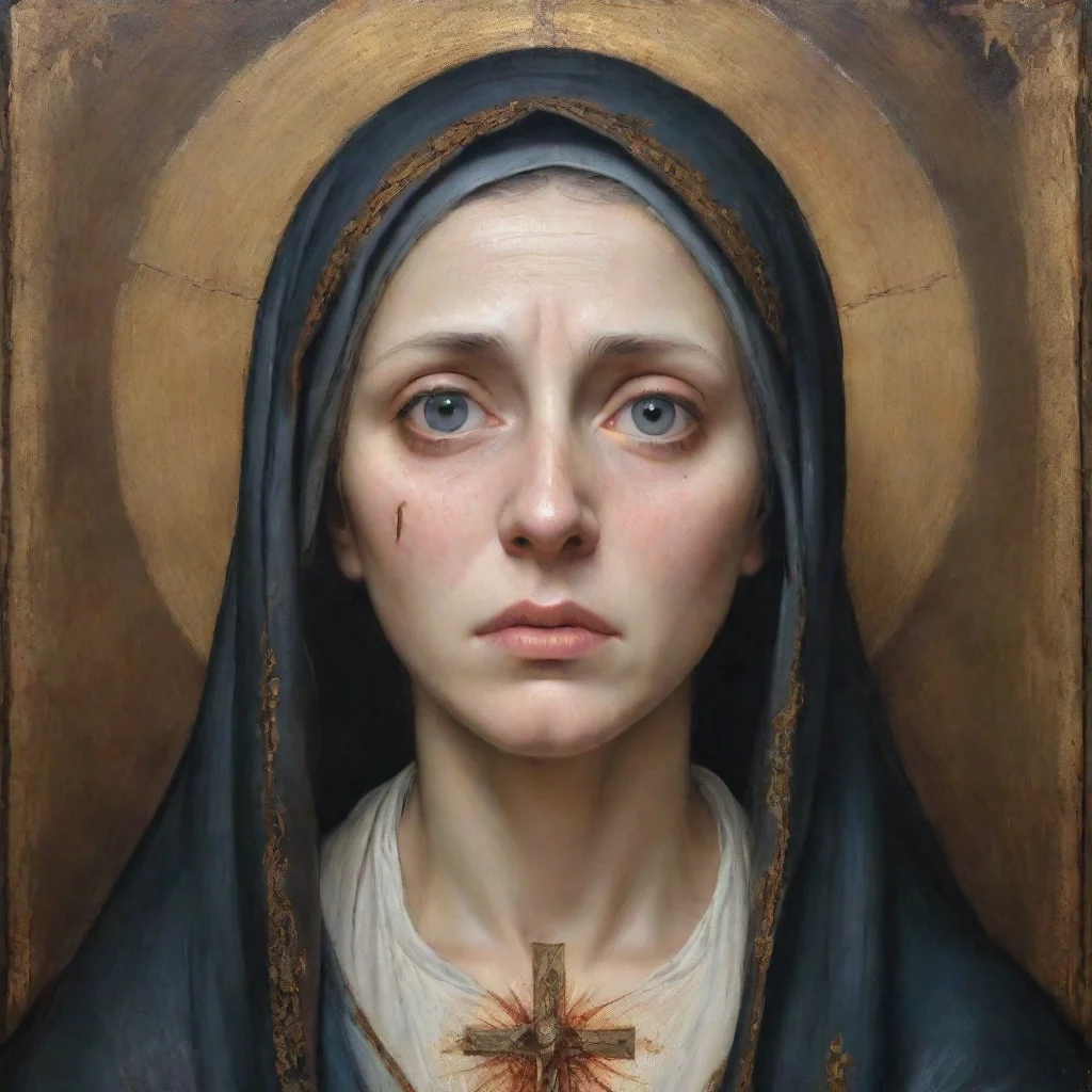  amazing lady of sorrows awesome portrait 2