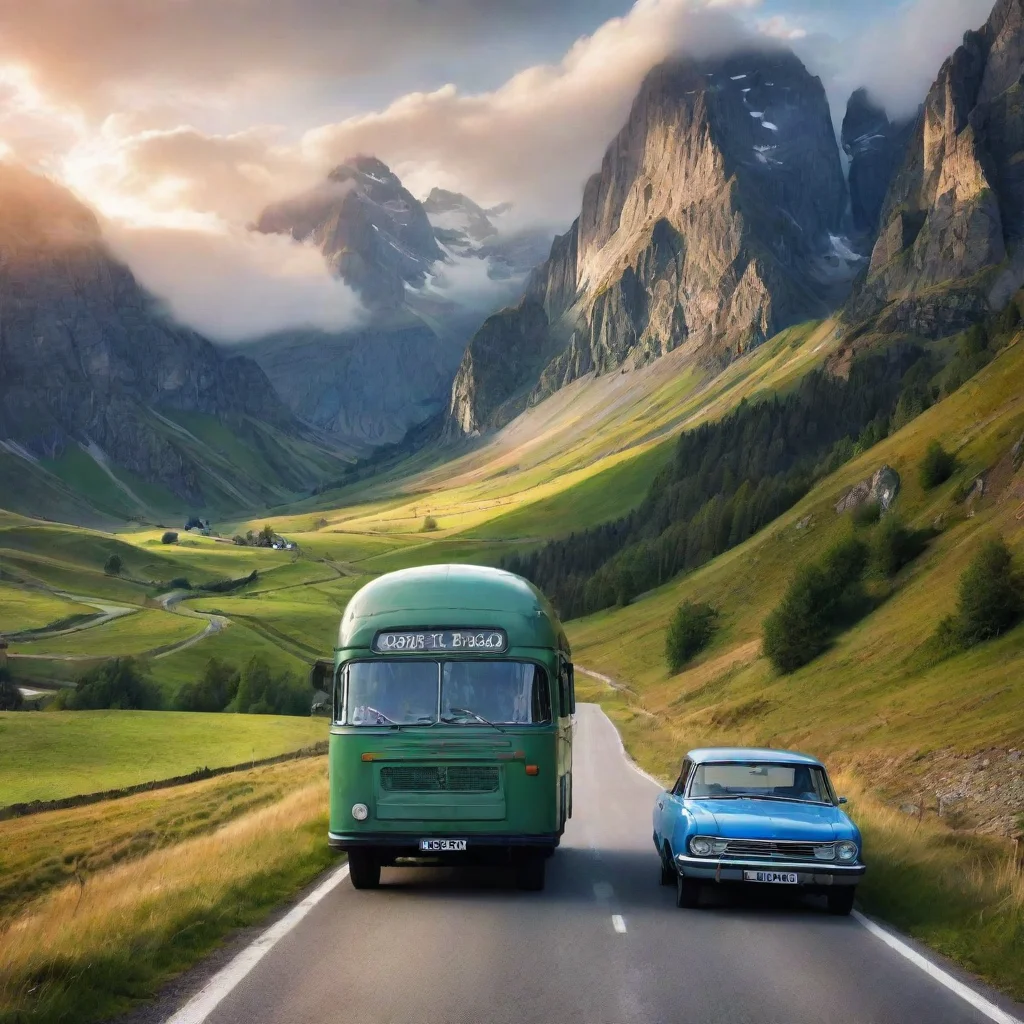 ai amazing landscape bus ans cars awesome portrait 2