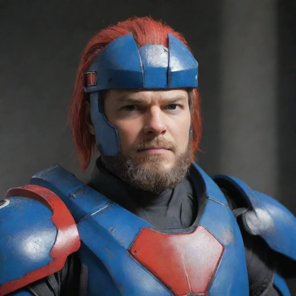 ai amazing leonard church red vs blue awesome portrait 2