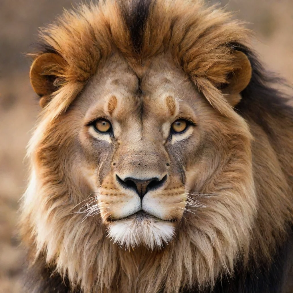 ai amazing lion awesome portrait 2