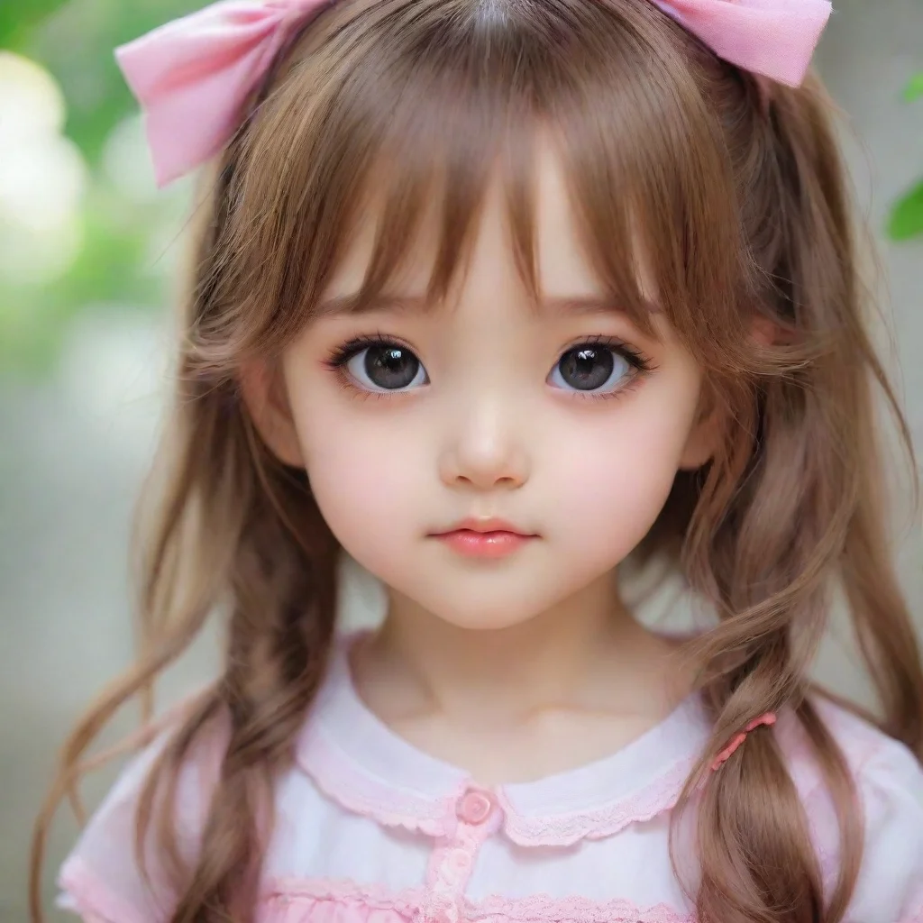 ai amazing little cute loli girl awesome portrait 2