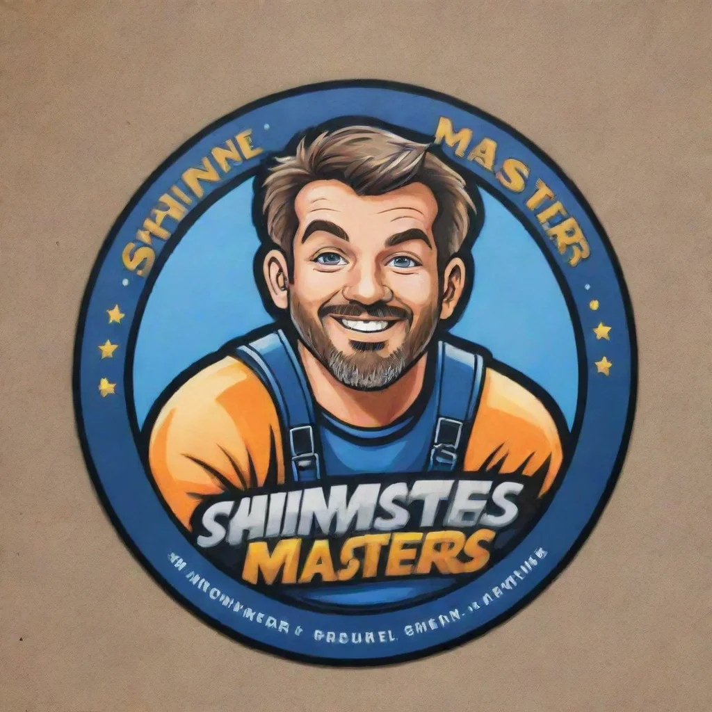 ai amazing logo for shine masterswindow cleaning and power washingawesome portrait 2