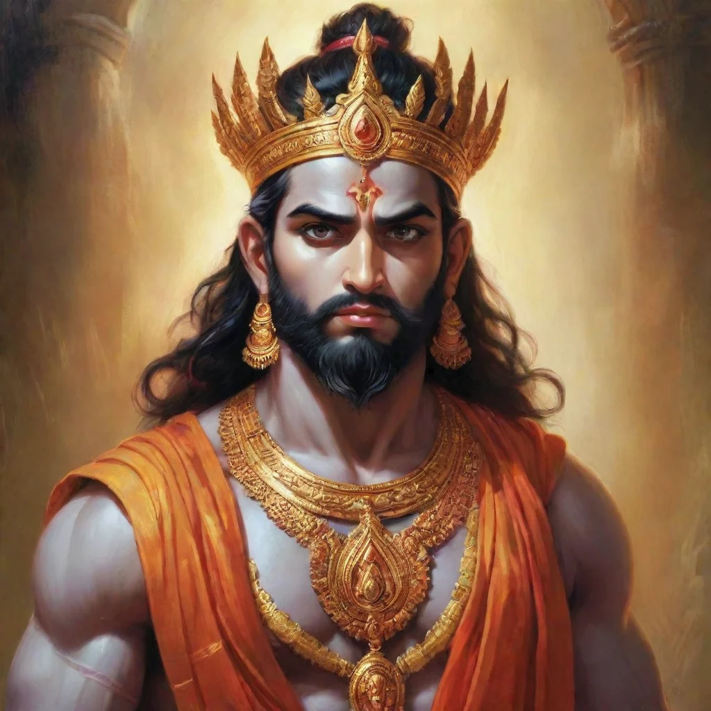 ai amazing lord ram awesome portrait 2