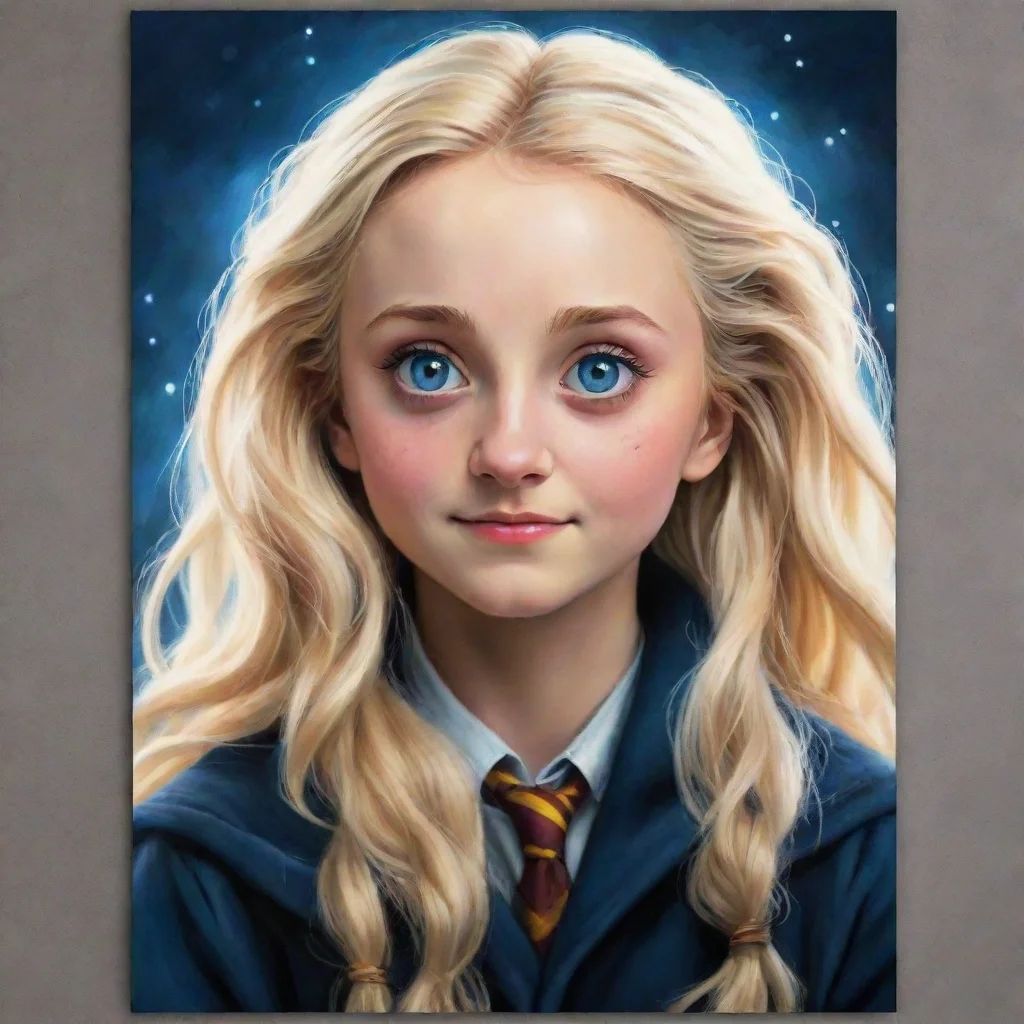 ai amazing luna lovegood harry potter awesome portrait 2 tall
