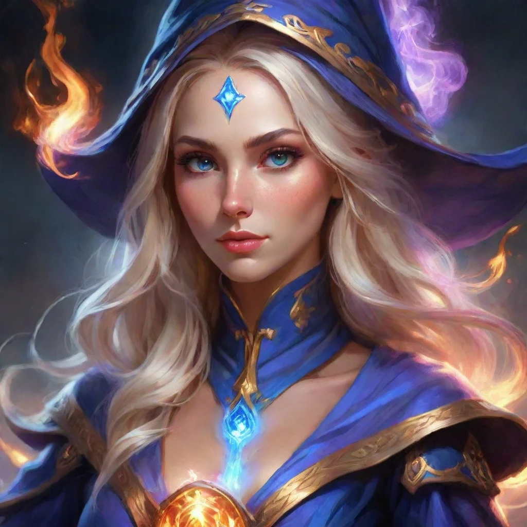  amazing mage feminine awesome portrait 2