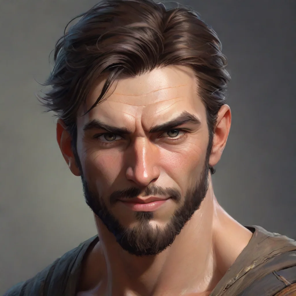  amazing man character portrait kind heartedconfident engaging wow artstation art 3