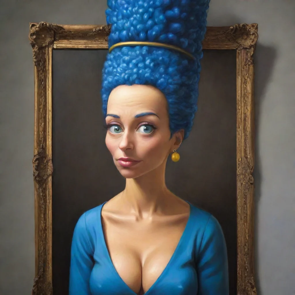  amazing marge simpson awesome portrait 2