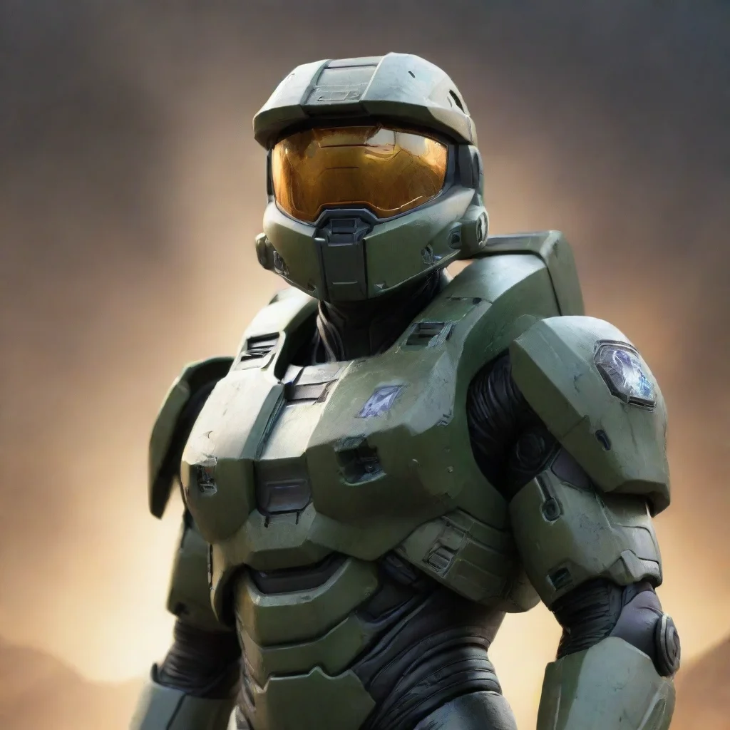  amazing master chief with earth behind him awesome portrait 2 wide
