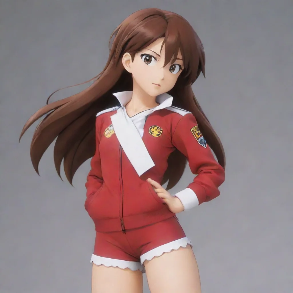 ai amazing masterpiecebest qualityfujieda yoshinofrom digimon data squadbrown hairred uniformred jacketwhite beltred shorts