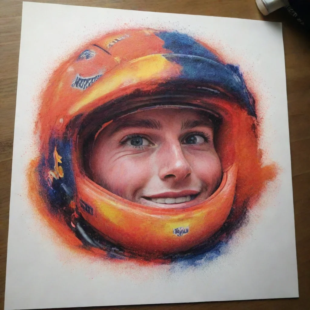 ai amazing max verstappen as a blob art awesome portrait 2