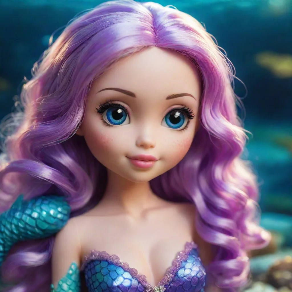 ai amazing mermaid toy awesome portrait 2