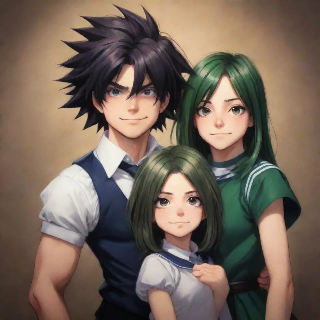 ai amazing mha siblings awesome portrait 2