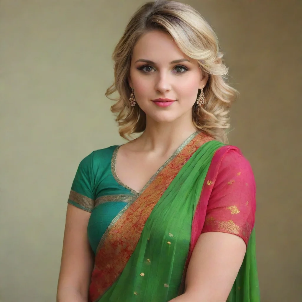 ai amazing mia malkova in saree awesome portrait 2