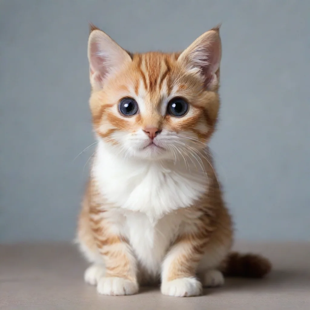 ai amazing mini cat awesome portrait 2