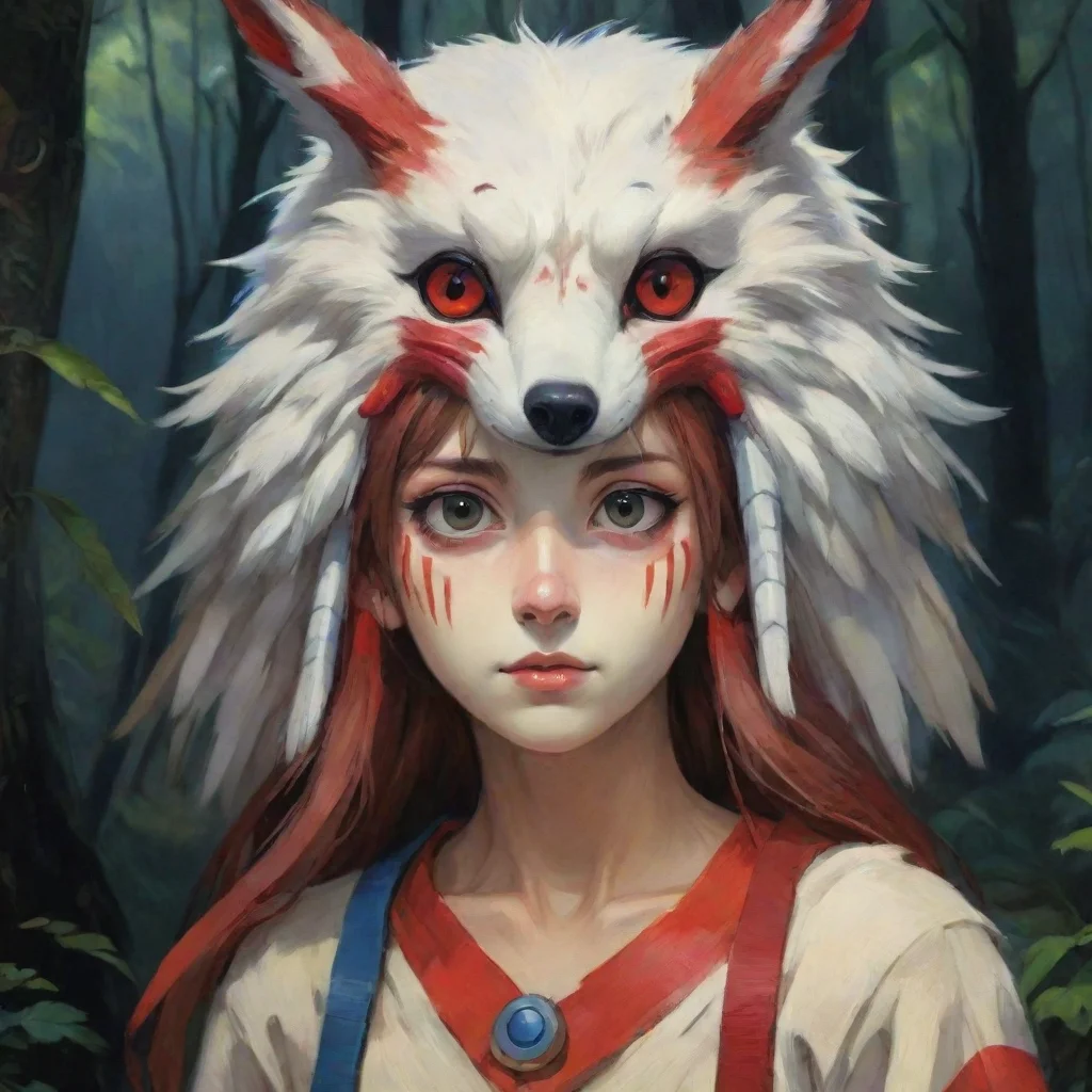 ai amazing mononoke awesome portrait 2