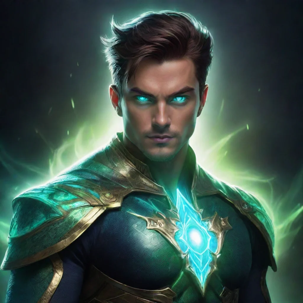 ai amazing mystic hero luminous guardian awesome portrait 2
