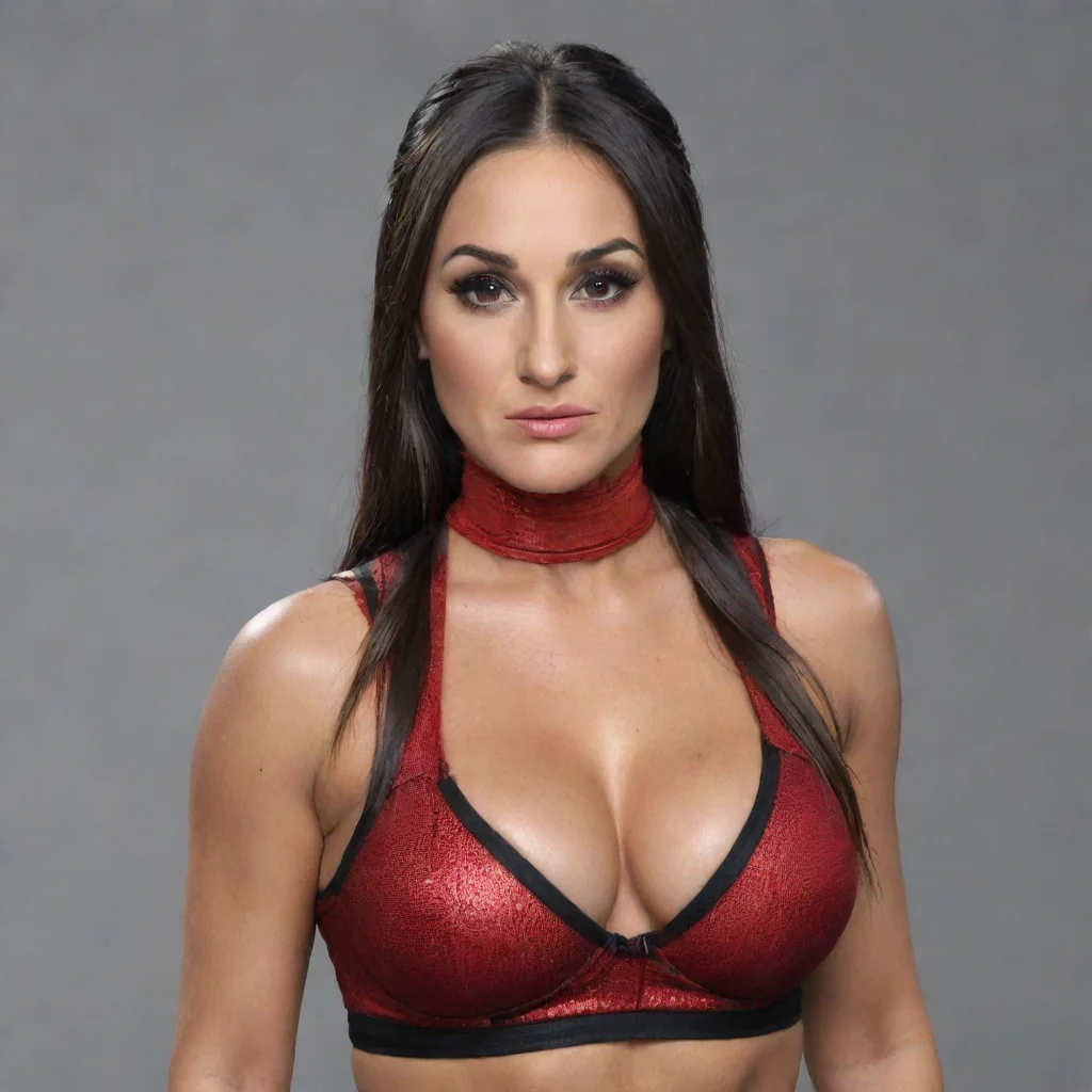 ai amazing nikki bella bound and gagged awesome portrait 2