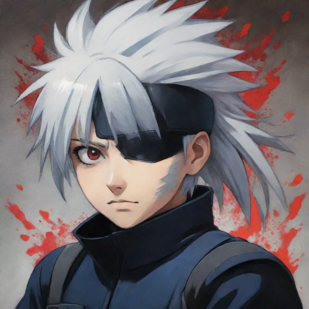 ai amazing nostalgic colorful kushina kakashi hatake will retire soon awesome portrait 2