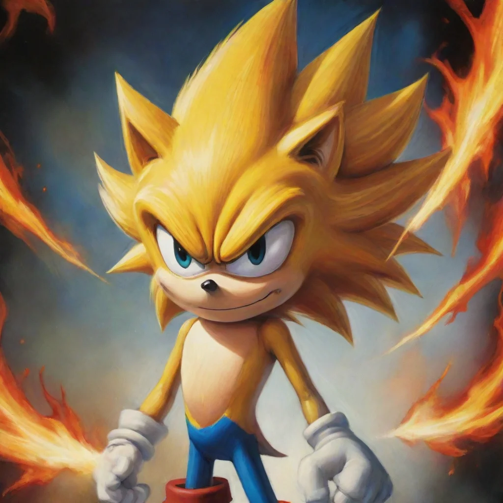 ai amazing nostalgic fleetway super sonic fleetway super sonic i am gonna blast you fool awesome portrait 2 wide