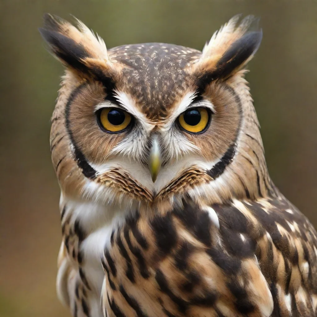 ai amazing owl awesome portrait 2