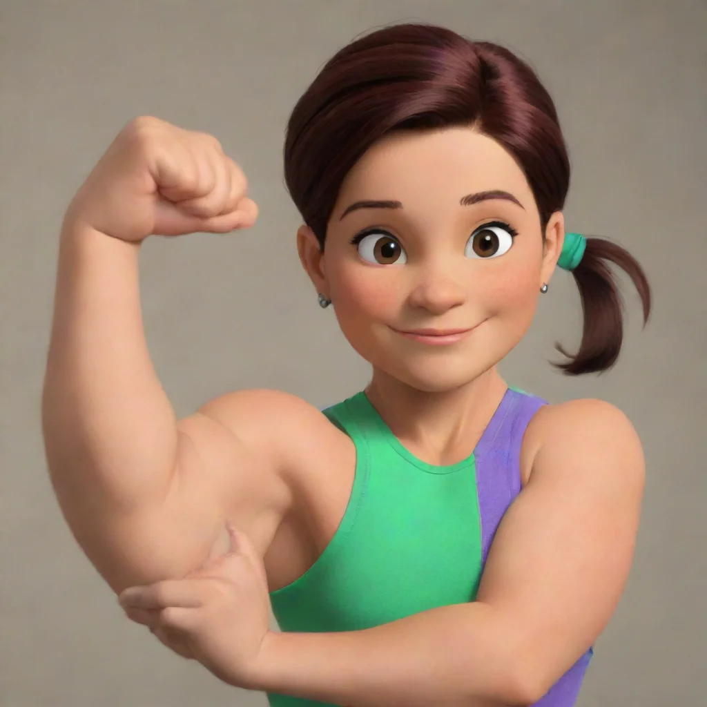 ai amazing pbs kidsrosie s rulesrosie s mom biceps flex awesome portrait 2
