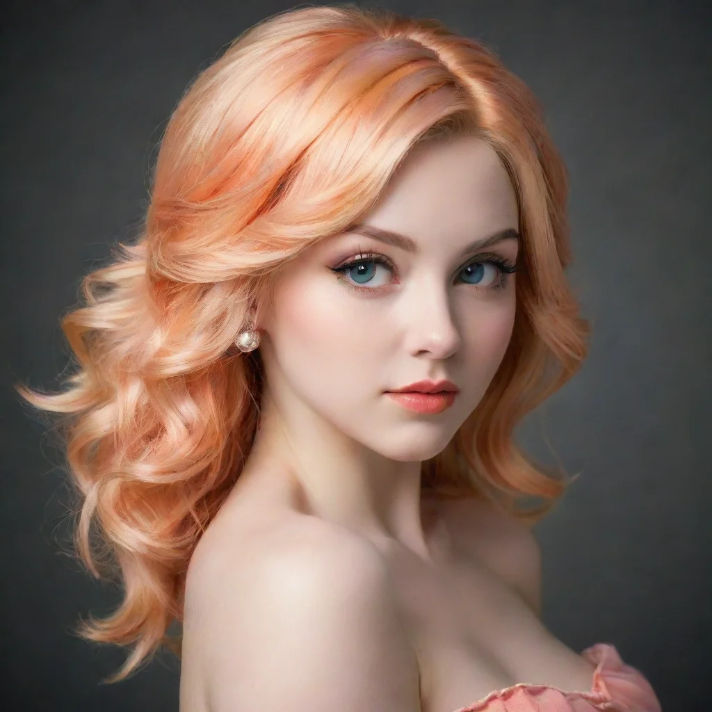 ai amazing peach awesome portrait 2