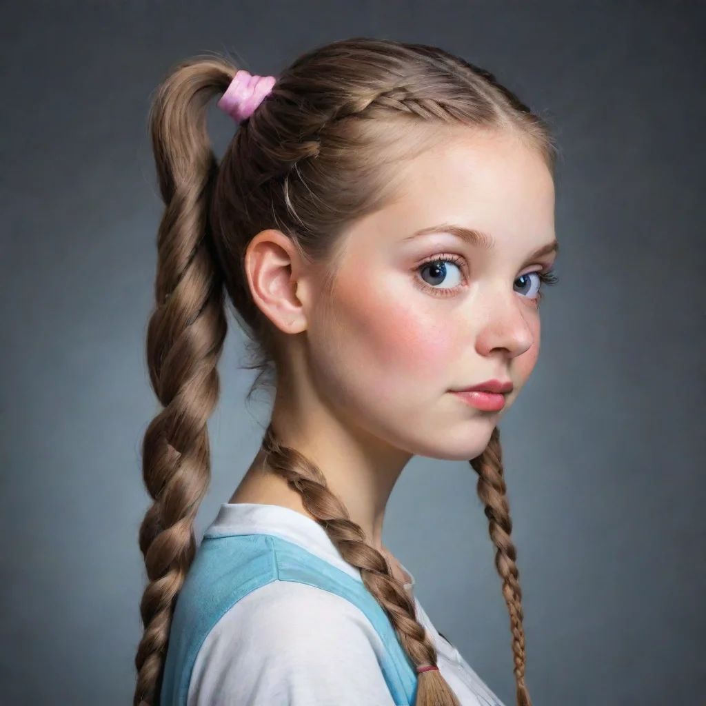 ai amazing pigtails art awesome portrait 2 tall