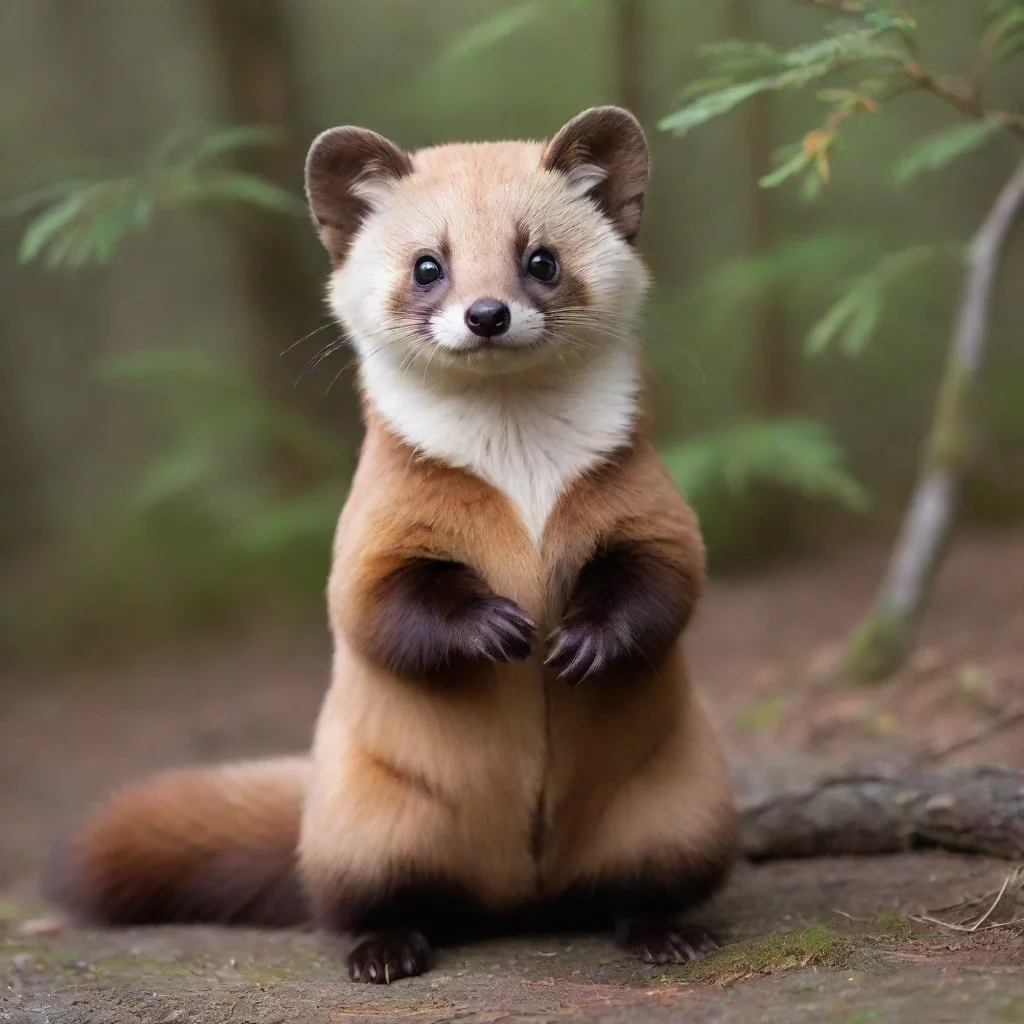 ai amazing pine marten kigu awesome portrait 2