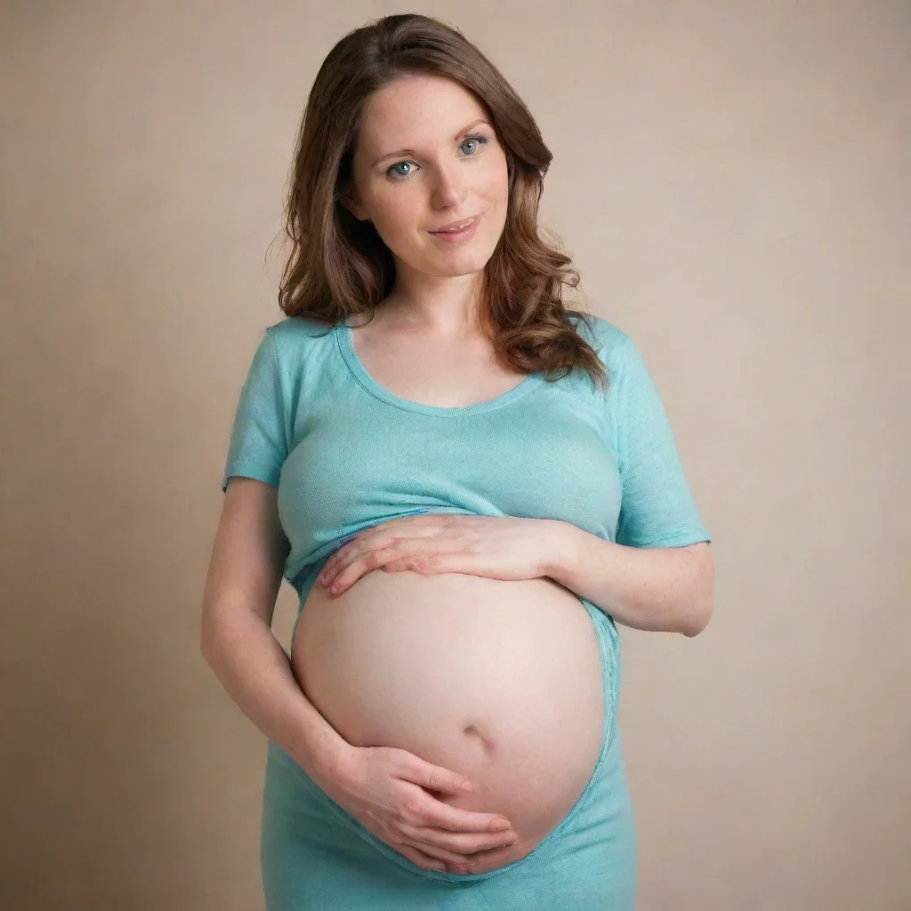 ai amazing pregnant awesome portrait 2