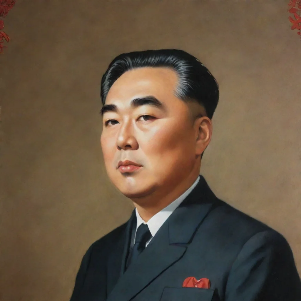  amazing president kim il sung awesome portrait 2