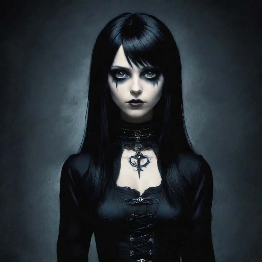 ai amazing ps2 video game goth and darkawesome portrait 2 tall