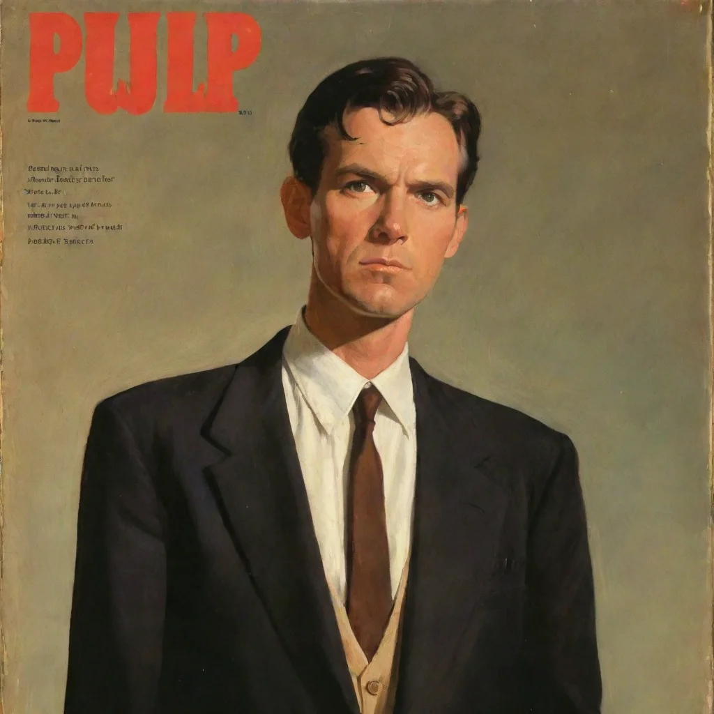 ai amazing pulp magazine awesome portrait 2 tall
