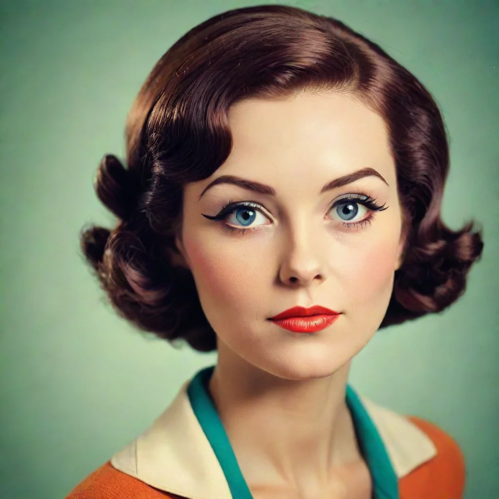 ai amazing retro awesome portrait 2 wide