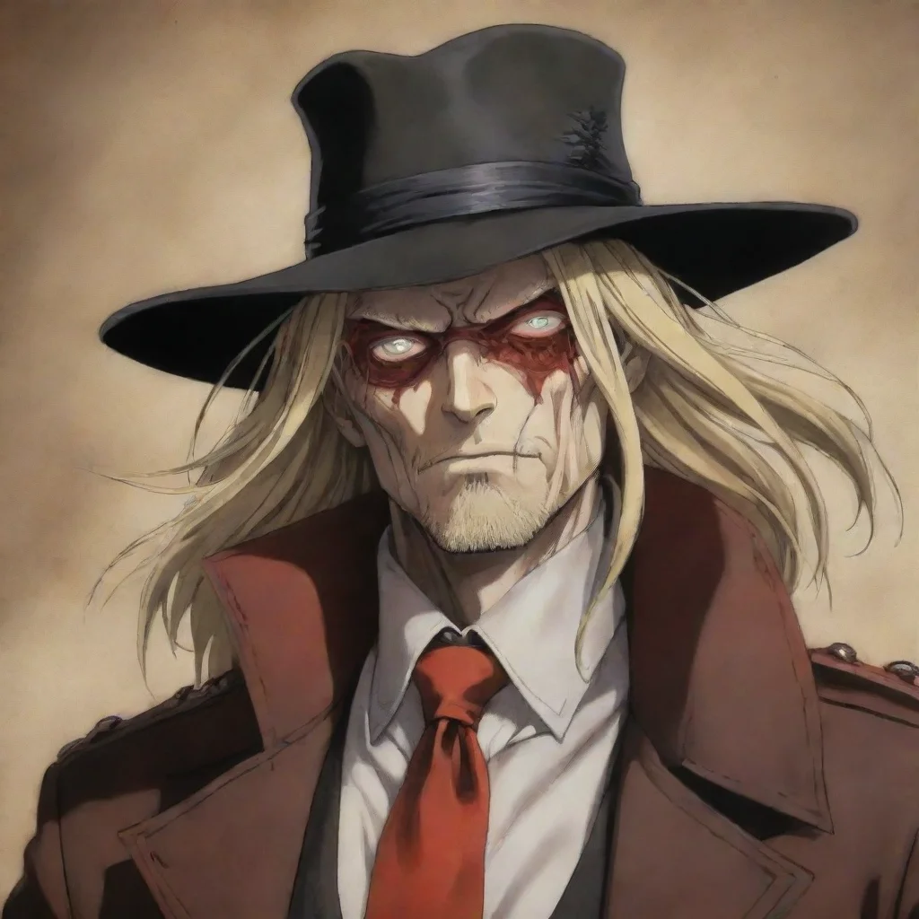 ai amazing rip vanwinkle hellsing anime style awesome portrait 2