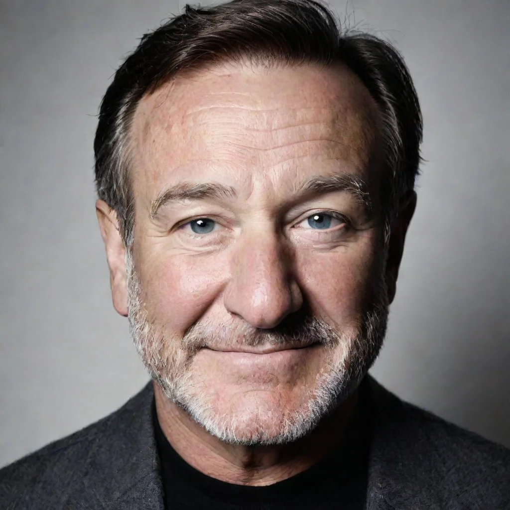 ai amazing robin williams awesome portrait 2