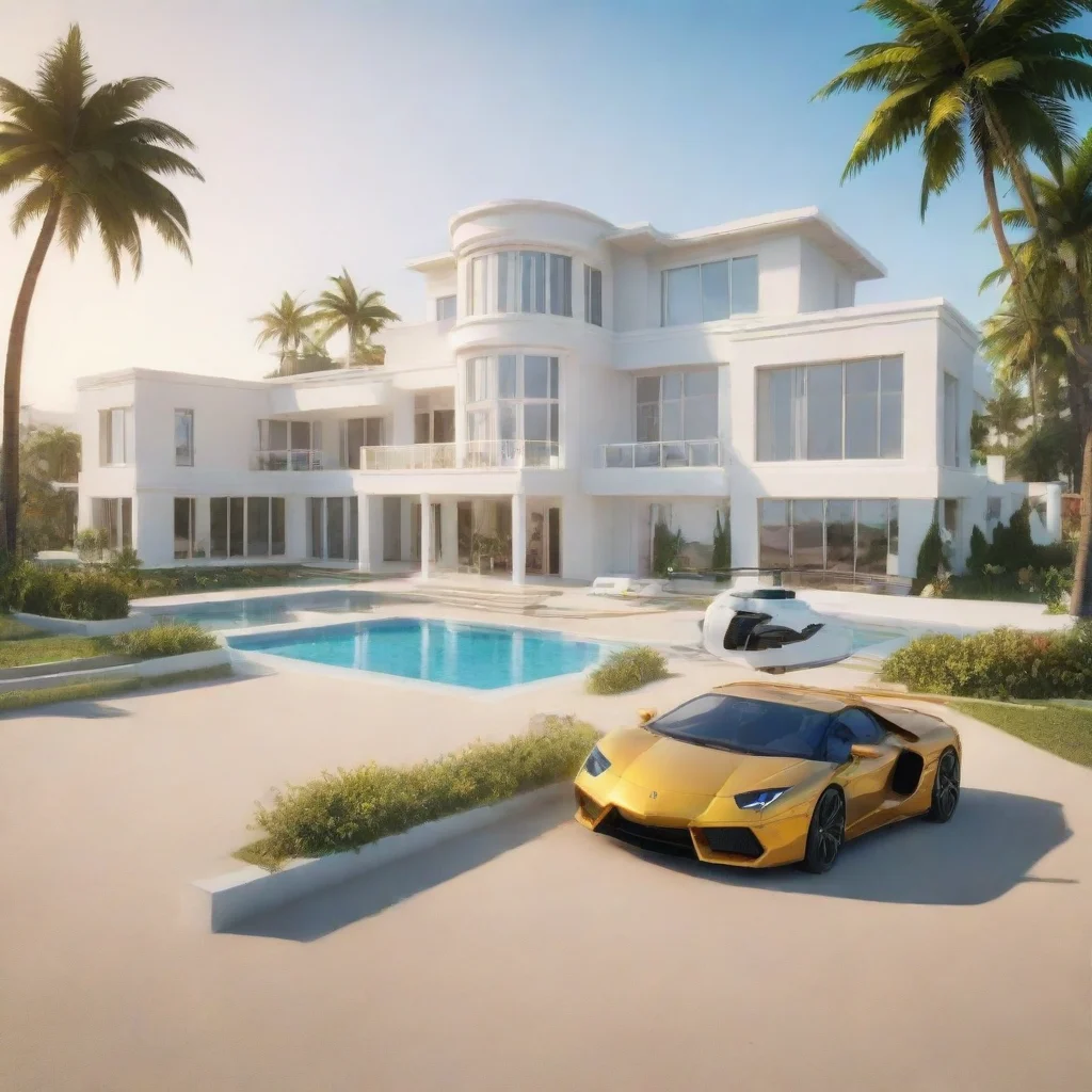  amazing roblox white modern mansionbeach backgroundgold carhelicopter awesome portrait 2