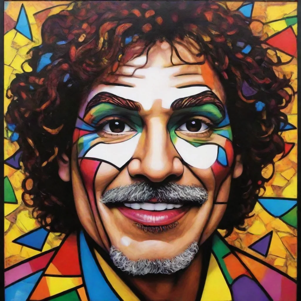ai amazing romero britto awesome portrait 2