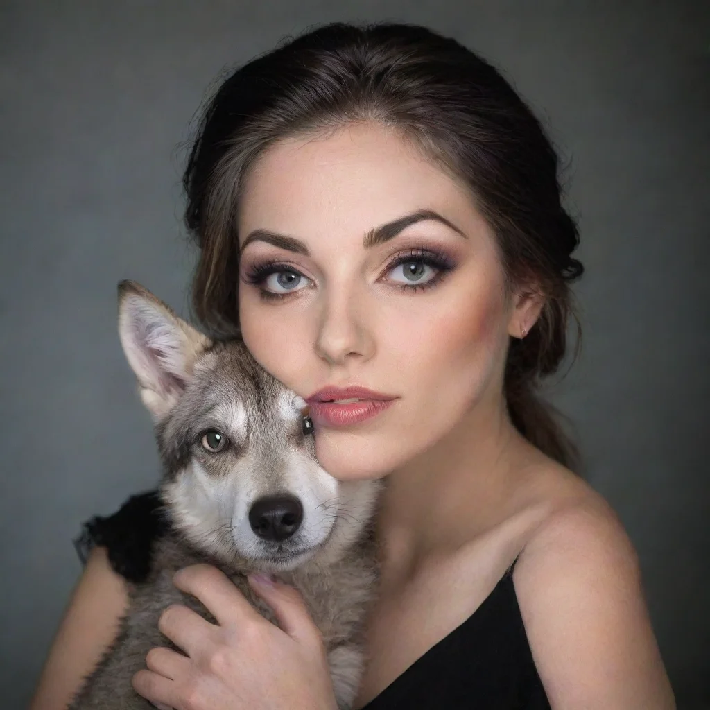 ai amazing roxie wolf awesome portrait 2