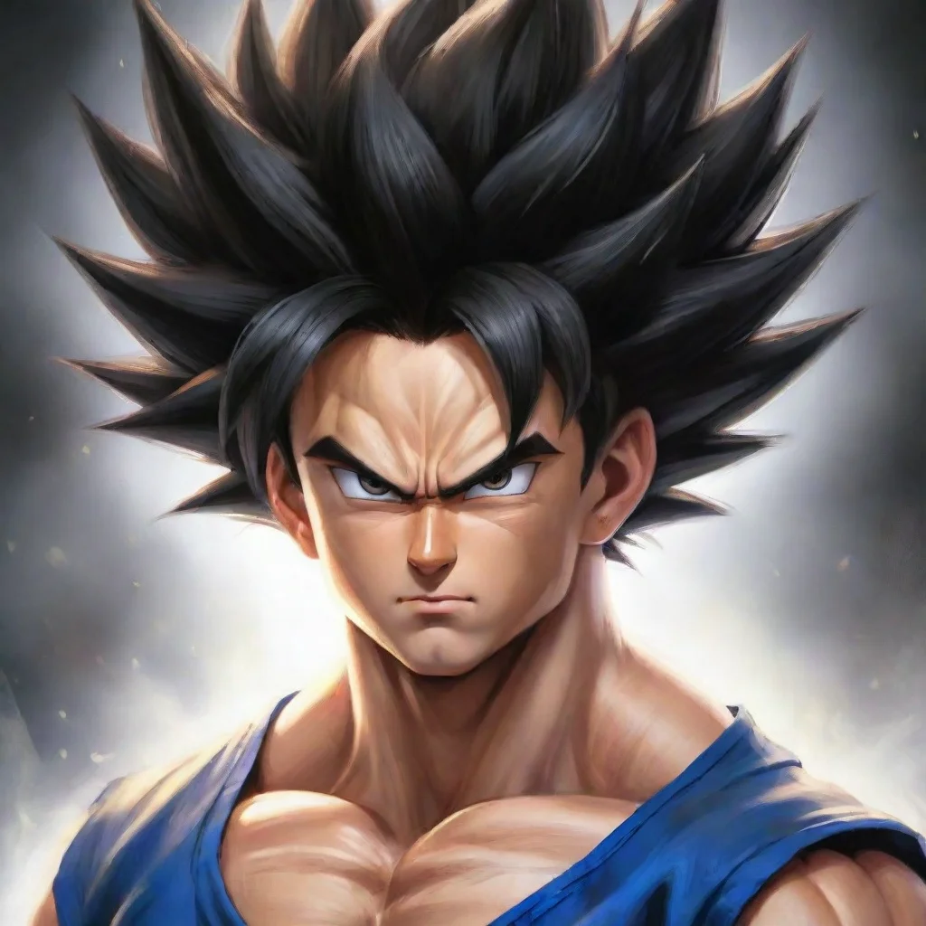 ai amazing saiyan awesome portrait 2