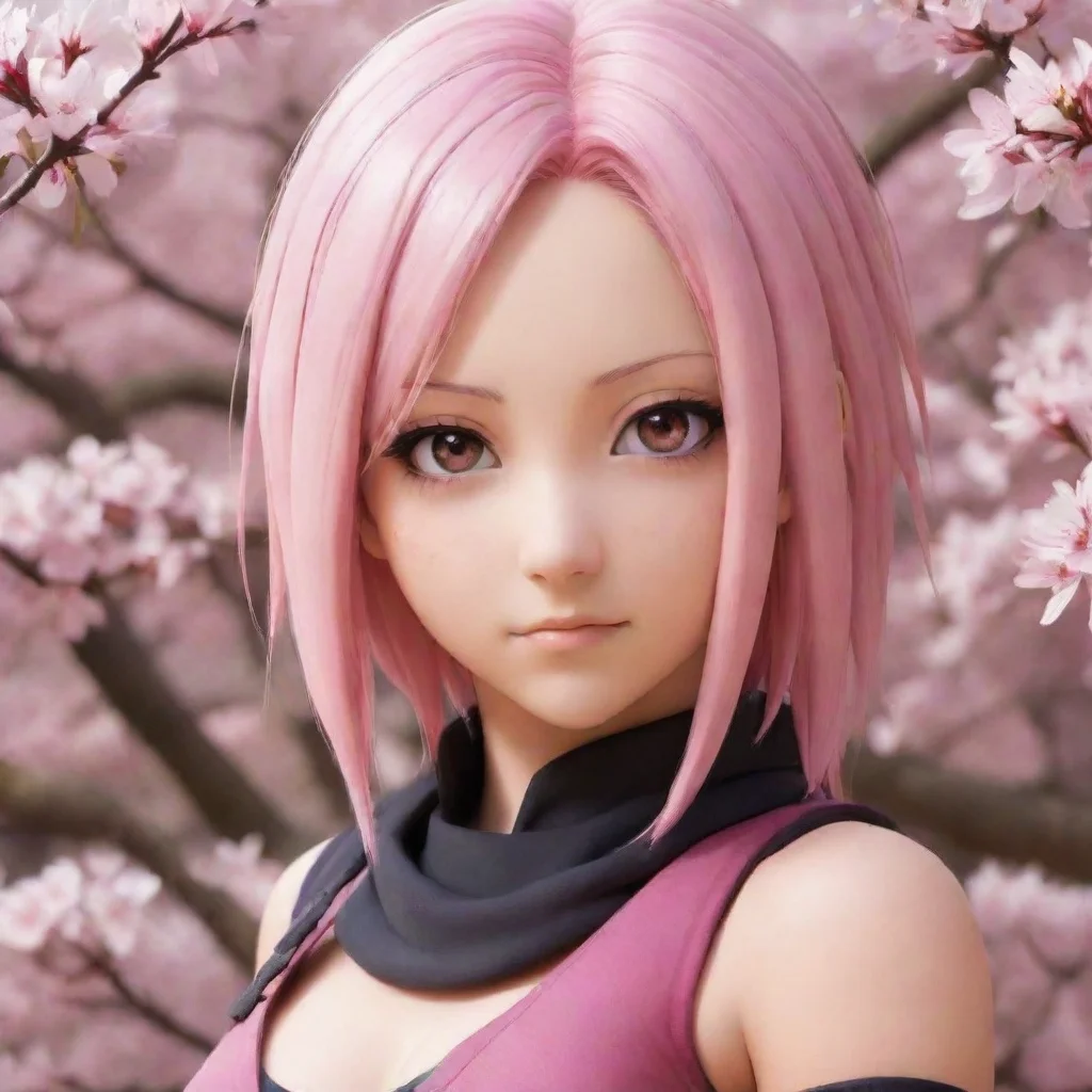 ai amazing sakura haruno awesome portrait 2