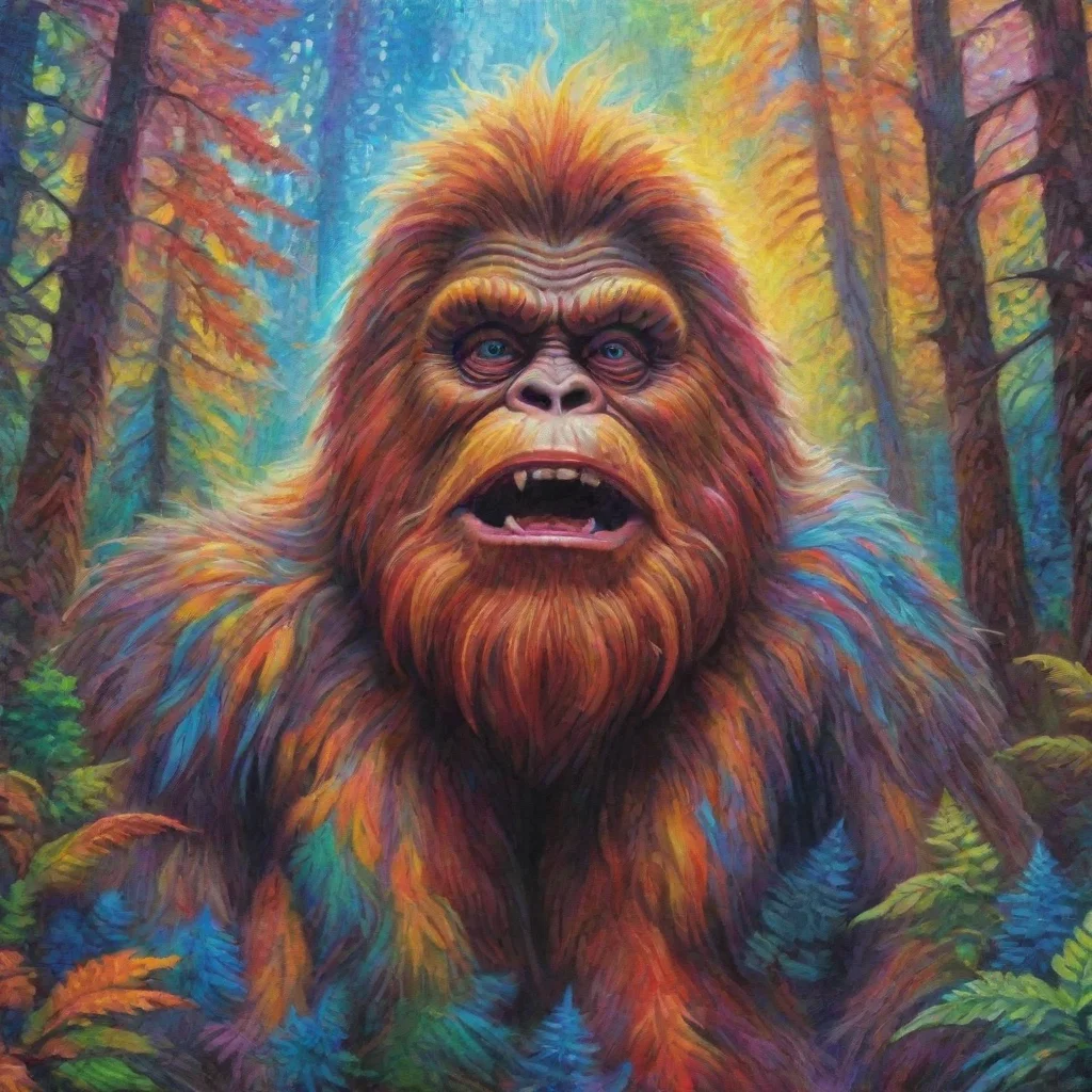 ai amazing sasquatch on lsd awesome portrait 2