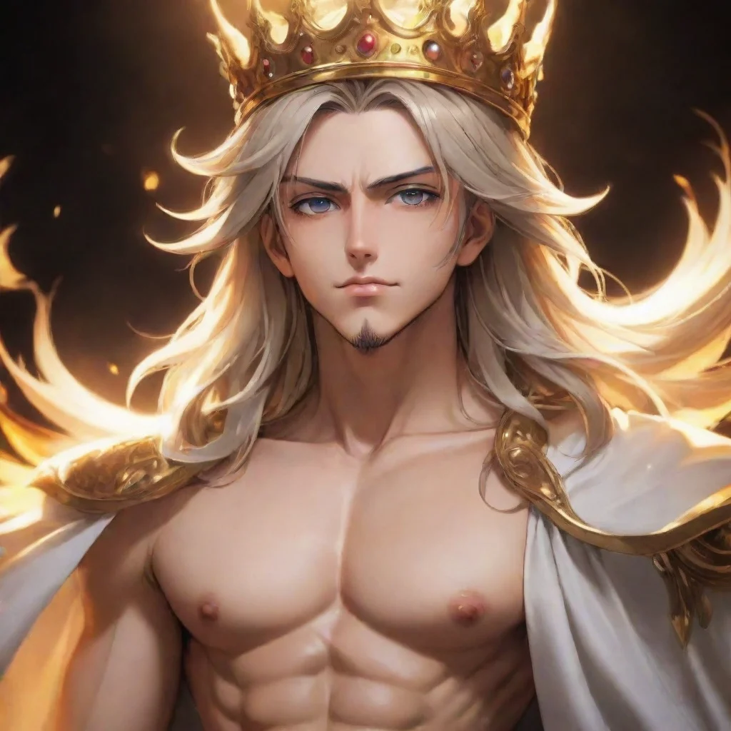 ai amazing seductive majestic anime king awesome portrait 2